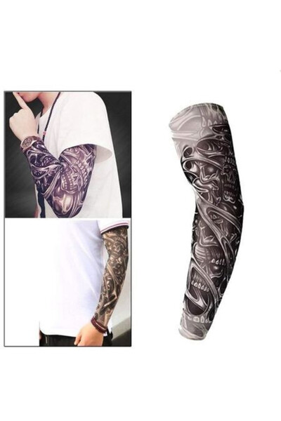 OEM Manșon de tatuaj imprimat 3D - Imită un tatuaj 100% real - Manșon de tatu...