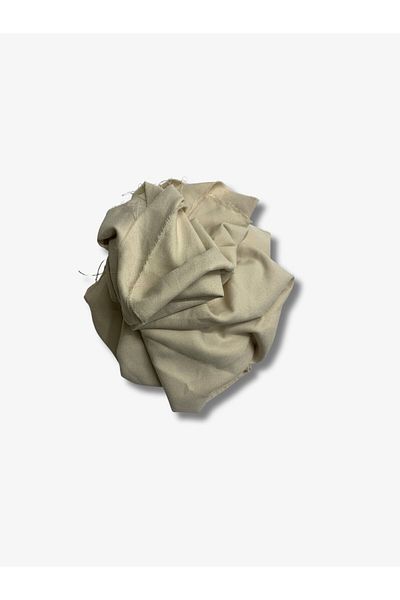 Yiğit Kumaş Crepe Fabric with Sand, Piece 200X150 cm Beige Color