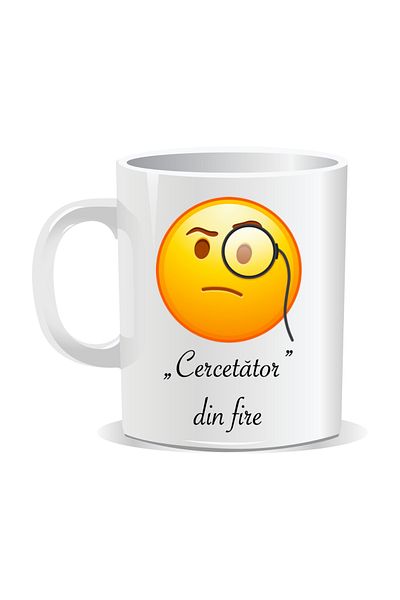 OEM Personalized mug with Emoji, Natural Scientist