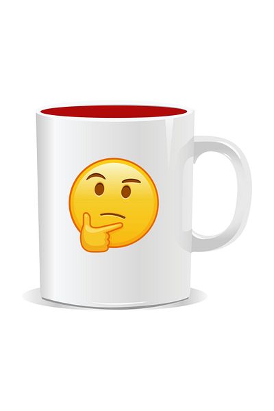 OEM Personalized Emoji Mug, What?
