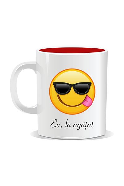 OEM Personalized mug with Emoji, La agatat