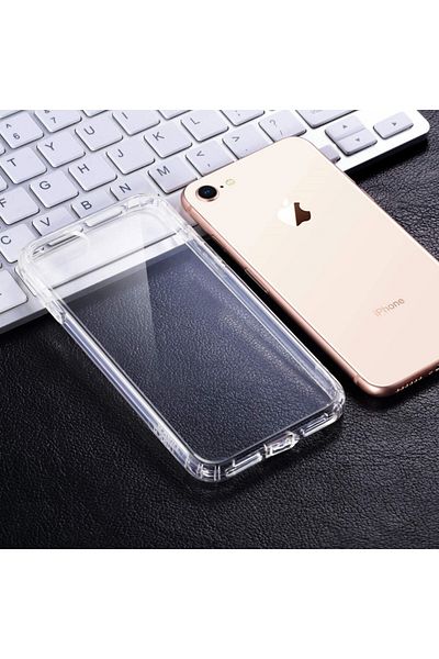 OEM Carcasă Apple iPhone 7, silicon TPU 2.0mm subțire, transparentă