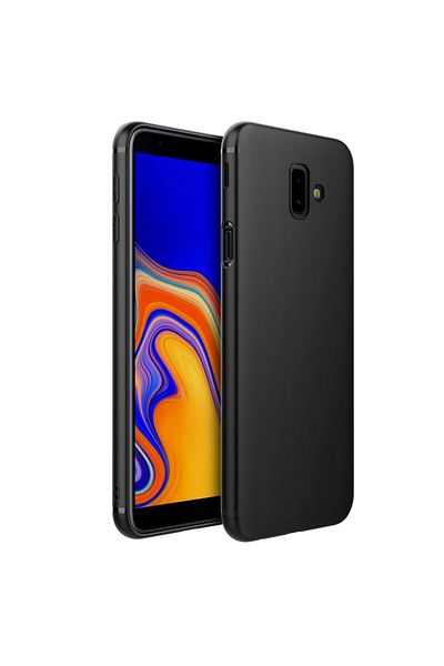 OEM Carcasă pentru Samsung Galaxy J6 Plus, potrivire perfectă, silicon TPU negru
