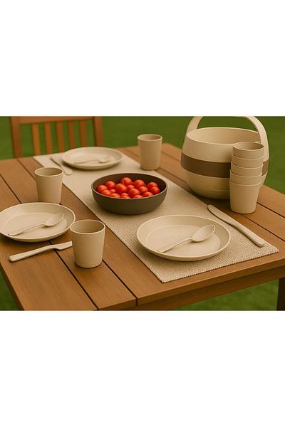 Store 6-Person Multi-Purpose Portable Comfortable Portable Picnic Set