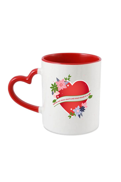 OEM Personalized mug for Valentines Day, Love is when you feel at home wherever you are