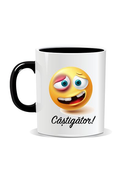 OEM Personalized Emoji Mug, Winner