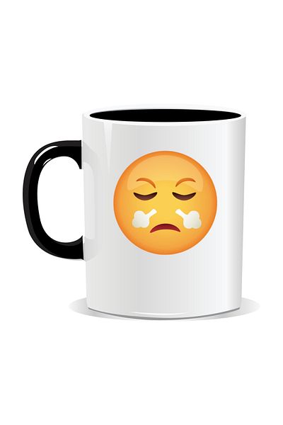 OEM Personalized mug with Emoji, Upset that the numbers don't come out