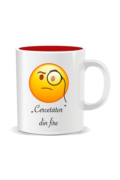 OEM Personalized mug with Emoji, Natural Scientist