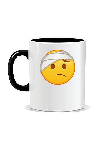 OEM Personalized Emoji Mug, Get Well Soon