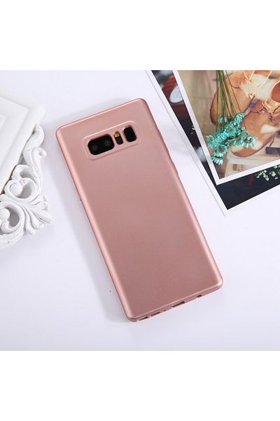 OEM Carcasă Samsung Galaxy Note 8, subțire, antișoc, auriu-roșie