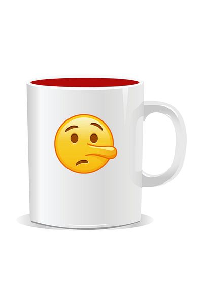OEM Personalized Emoji Mug, Betrayed by Body Language