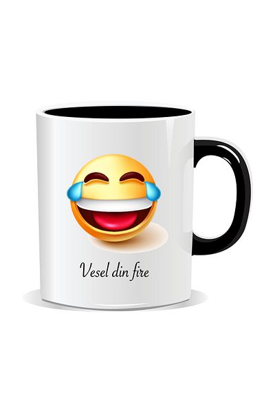 OEM Personalized Emoji Mug, Cheerful by Nature