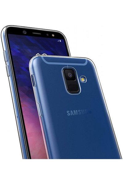 OEM Carcasă Samsung Galaxy A6 Plus, silicon TPU Slim Transparentă
