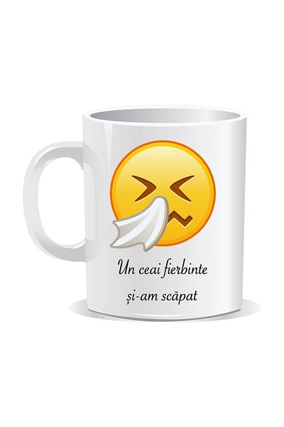 OEM Personalized mug with Emoji, I missed some tea