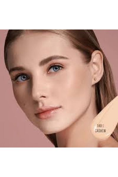 Huda Beauty #fauxfilter Foundation 140G Cashew 35ml – Full Coverage, Long-wear, Matte Finish