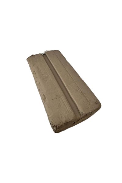 Borser Natural 1St Quality Vacuum Ceramic Plasticine, Clay Mud, White Ceramic Plasticine