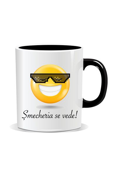 OEM Personalized mug with Emoji, The trick is obvious