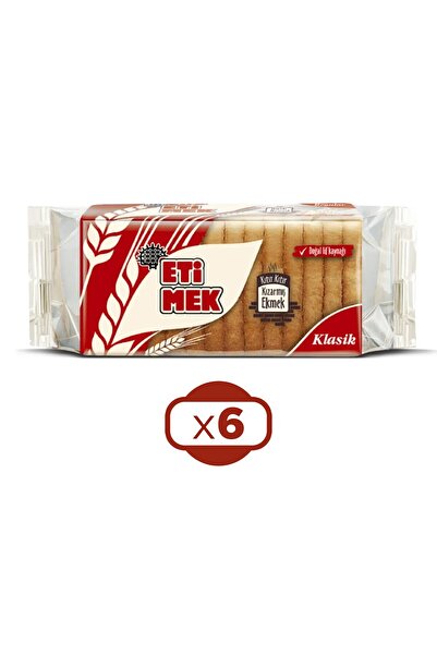 Eti Etimek Klasik Kızarmış Ekmek 143 g x 6 Adet