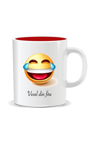 OEM Personalized Emoji Mug, Cheerful by Nature