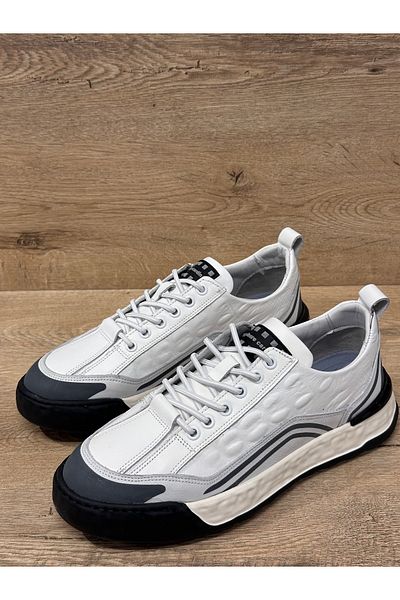 Pierre Cardin Rubber Laced Ready Sole Genuine Leather Casual Shoes