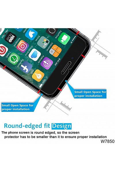 OEM Folie de sticlă transparentă, prietenoasă cu carcasa, pentru Apple iPhone SE2