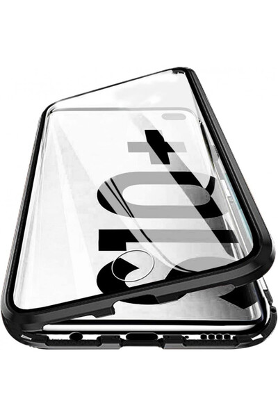 OEM Μαγνητική θήκη Samsung Galaxy S10 Plus 360 μοιρών, μαύρη, τέλεια εφαρμογή...