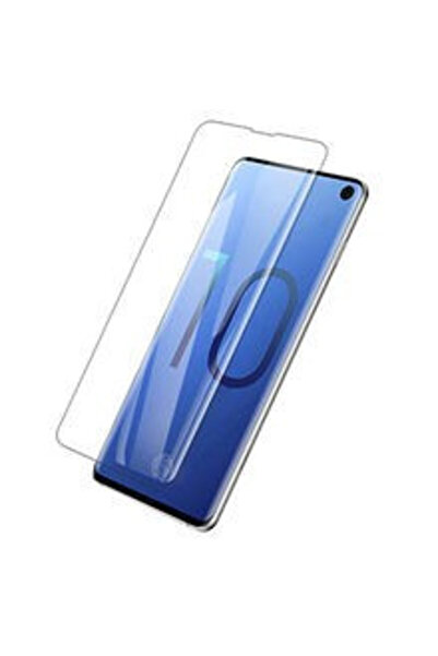 OEM Стъклено фолио за Samsung Galaxy S10, прозрачно, с пълно лепило и UV защита