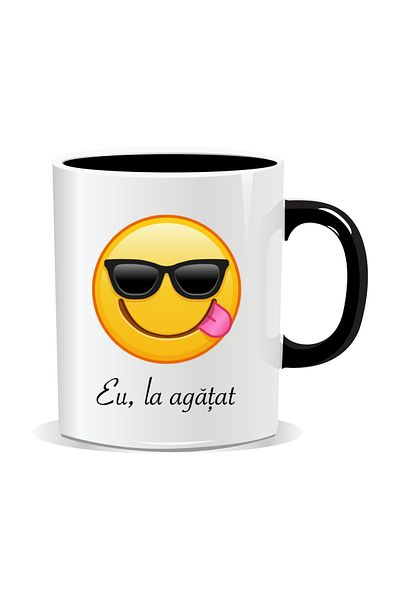 OEM Personalized mug with Emoji, La agatat