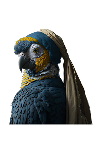 INOVATIX Σετ 8 τεμαχίων, Αυτοκόλλητο παπαγάλου, INOVATIX®. 6 εκ.