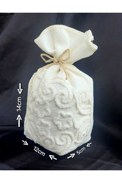 Hobizer Hobi̇zer 15 X 12 X 5 Ccm Wedding, Marriage, Gender Party, Age Party, Tooth Party Multi-Purpose Pouch 5 Pieces