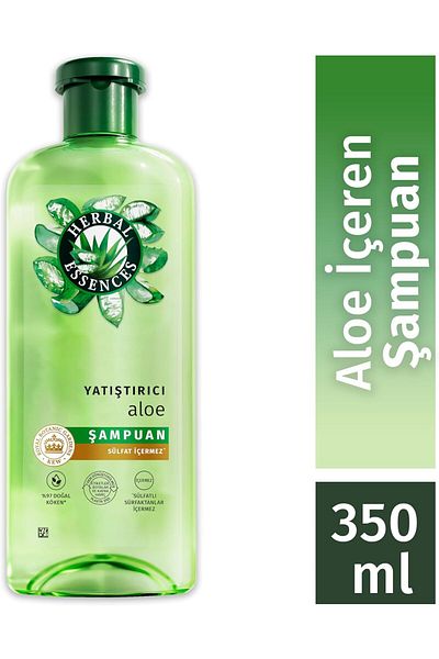Herbal Essences Sulfate-Free Shampoo Containing Soothing Aloe 350 ml