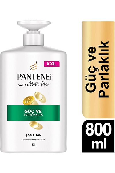 Pantene Strength and Shine Shampoo 800 ml