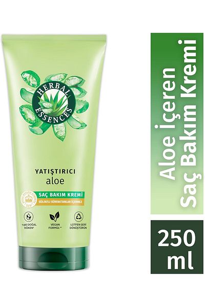 Herbal Essences Sulfate-Free Hair Care Cream Containing Soothing Aloe 250ml