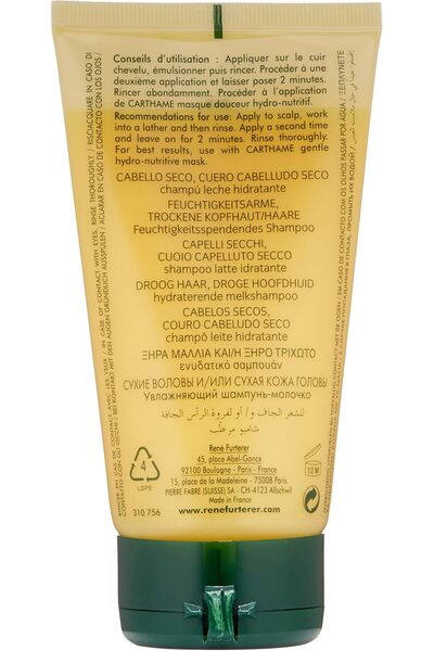 Rene Furterer Carthame 150 ml Shampoo for Dry Hair 1 Pack (1 X 150 ml)