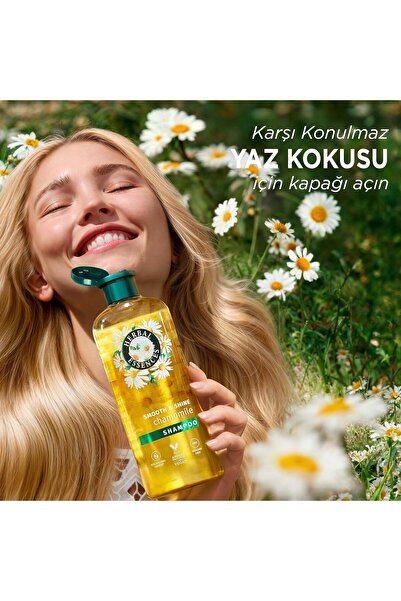 Herbal Essences Parlak ve Pürüzsüz Papatya Kokulu Şampuan 350ml