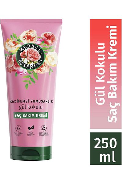 Herbal Essences Velvety Softness Rose Scented Hair Care Cream 250ml