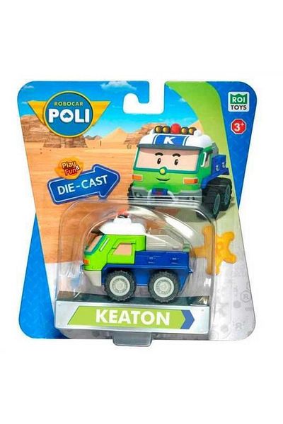 TOYFEST Robocar Poli Metal Vehicle Character Figure Keaton