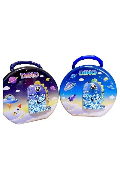 TOYFEST Password Metal Dinosaur Piggy Bank