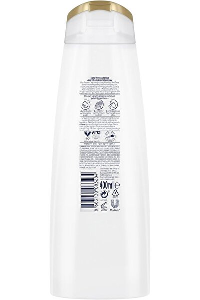 Dove Saç Bakım Şampuanı Bond Intense Repair ve Peptid Kompleksi 400 ml