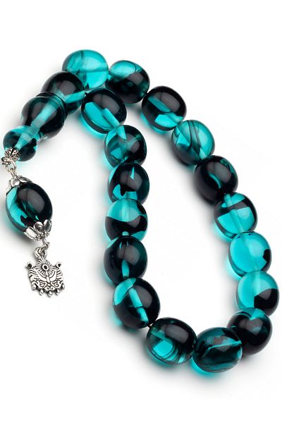 OTTOTESBİH Men's Gift 14X15Mm Mascot Efe Prayer Beads, Ottoman State Coat of Arms