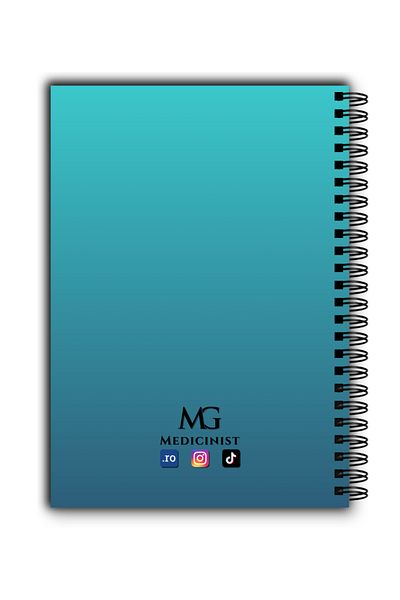 MG Medicinist Medical Notebook A5 - Ortho 1 - Dictando - 80 Sheets