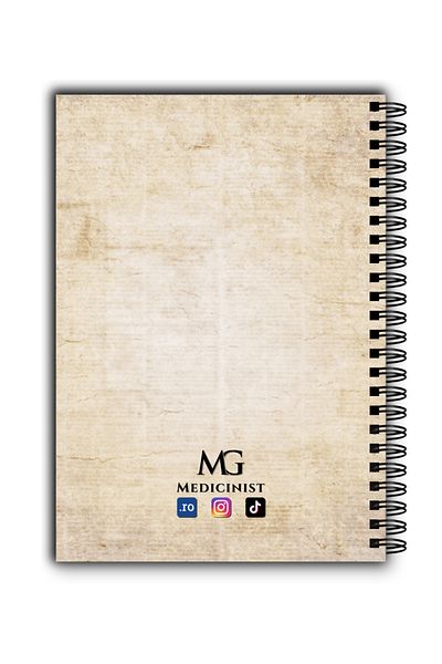 MG Medicinist Medical notebook A5 - Codex Medicorum - Dictando - 80 Sheets