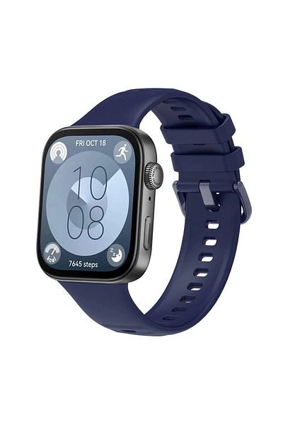 CepteToptan Huawei Watch Fit 3 Classic Band - Navy Blue