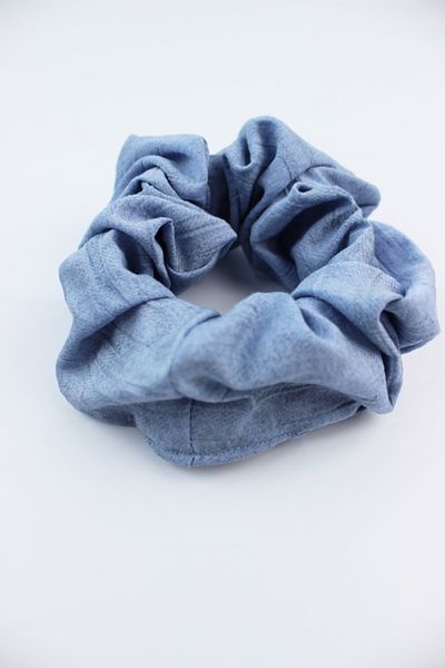 İLKYAZ Soft Fabric Rubber Buckle Bagel Buckle - Blue
