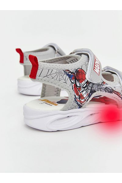 LC Waikiki Lcw Steps Spiderman Printed Baby Boy Sandals