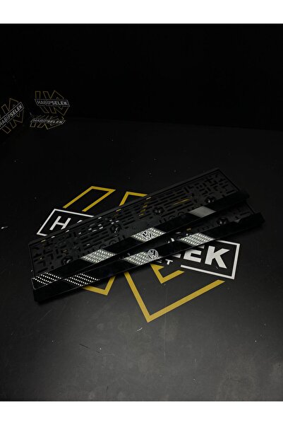 Habipselek AppMarket Volkswagen Uyumlu Pleksi Plakalık (2 adet)