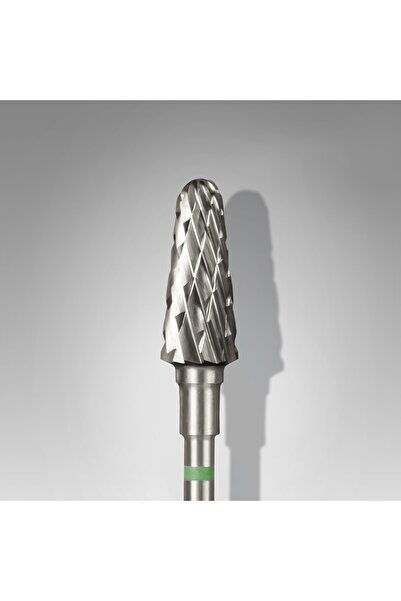 STALEKS Manikür Çıkarma Çelik Törpü Ucu Yeşil Frustum FT70G060/14