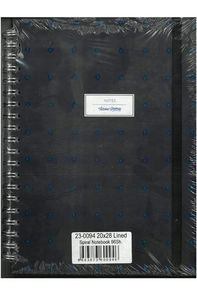 STOREMAX Muartshop Notes 20X28Cm Spiral Hard Cover 90Gr. 96Y. Line Notebook 871301