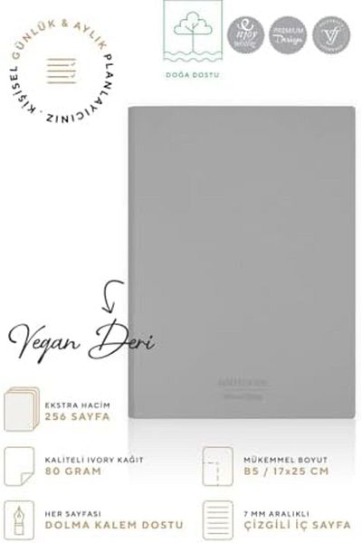 STOREMAX Muartshop Flexible Cover Notebook B5 Cream 128 Yp. Striped 871301
