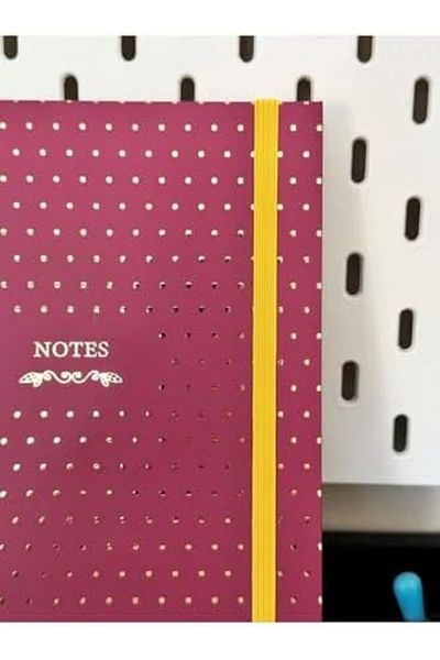 STOREMAX Muartshop Spiral Notebook Hard Cover 192 Pages 96 Sheets 17X24 cm 90Gr. Striped 871301
